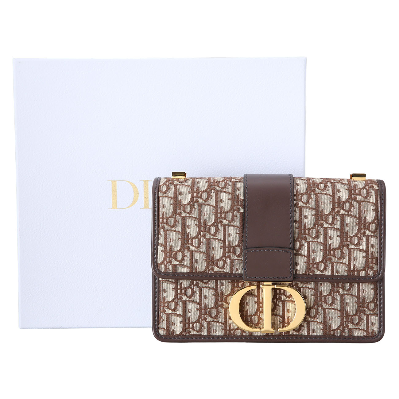 CHRISTIAN DIOR(USED)크리스찬디올 오블리크 몽테인30 숄더백